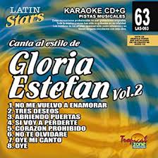 Gloria Estefan 2 LAS 063 Karaoke Lovers