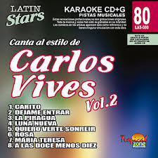 Carlos Vives Vol. 2 LAS 080 Karaoke Lovers