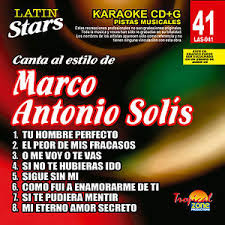 Marco Antonio Solis LAS 041 Karaoke Lovers