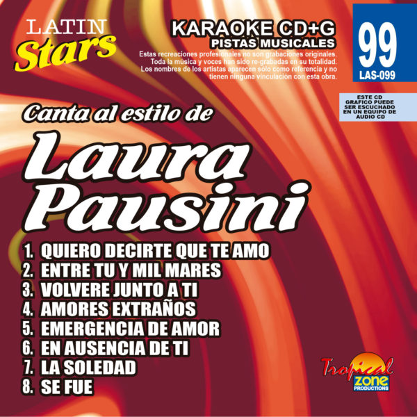 Laura Pausini LAS 099 Karaoke Lovers