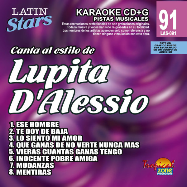 Lupita D'Alessio LAS 091 Karaoke Lovers