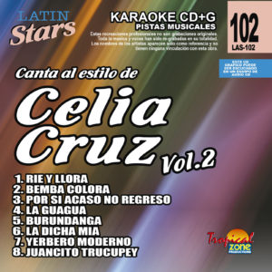 Celia Cruz Vol. 2 LAS 102 Karaoke Lovers