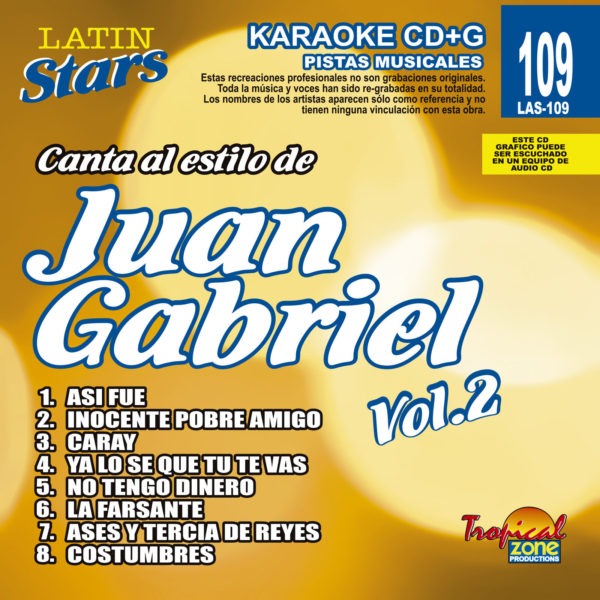 Juan Gabriel Vol. 2 LAS 109