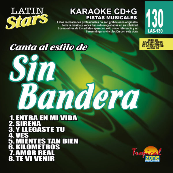 Sin Bandera Vol.1 LAS 130 Karaoke Lovers