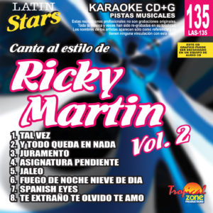 Ricky Martin Vol. 2 LAS 135 Karaoke Lovers