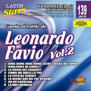 Leonardo Favio Vol. 2 LAS 139 Karaoke Lovers