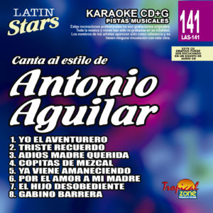 Antonio Aguilar LAS 141 Karaoke Lovers