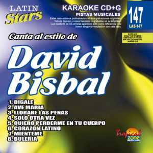 David Bisbal Vol.1 LAS 147 Karaoke Lovers