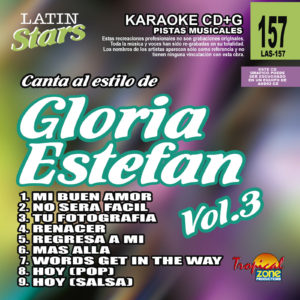 Gloria Estefan Vol. 3 LAS 157 Karaoke Lovers