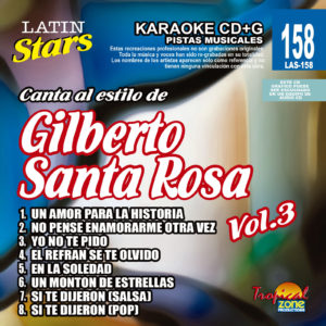 Gilberto Santa Rosa Vol. 3 Karaoke Lovers