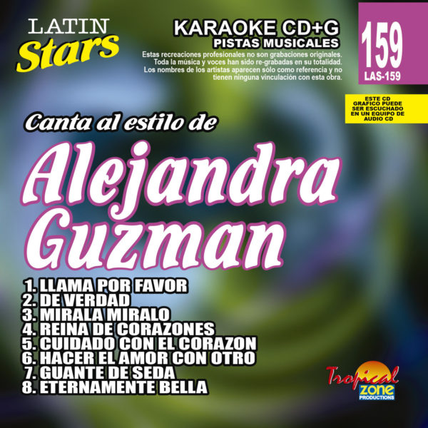 Alejandra Guzman Vol. 1 LAS 159 Karaoke Lovers