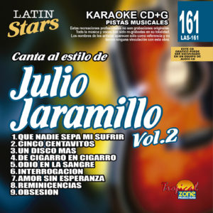 Julio Jaramillo Vol. 2 LAS 161 Karaoke Lovers