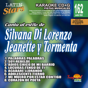 Silvana Di Lorenzo, Jeanette, Y Tormenta LAS 162 Karaoke Lovers