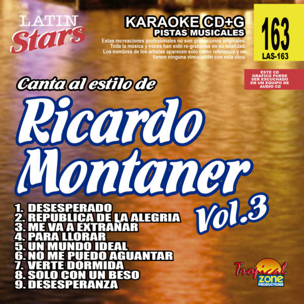 Ricardo Montaner Vol.3 Karaoke Lovers