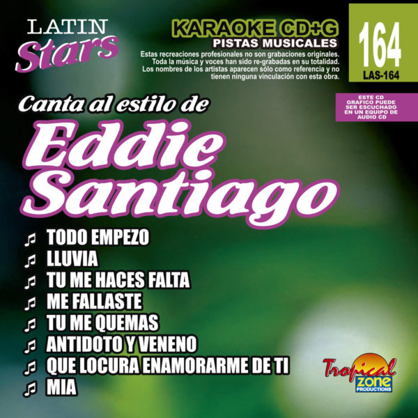 Eddy Santiago LAS 164 Karaoke Lovers