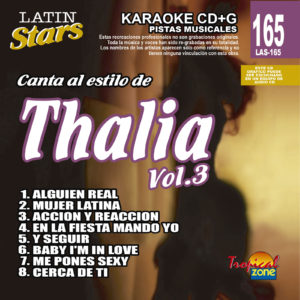 Thalia Vol. 3 LAS 165 Karaoke Lovers