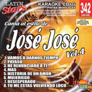 Jose Jose Vol. 4 LAS 342 Karaoke Lovers