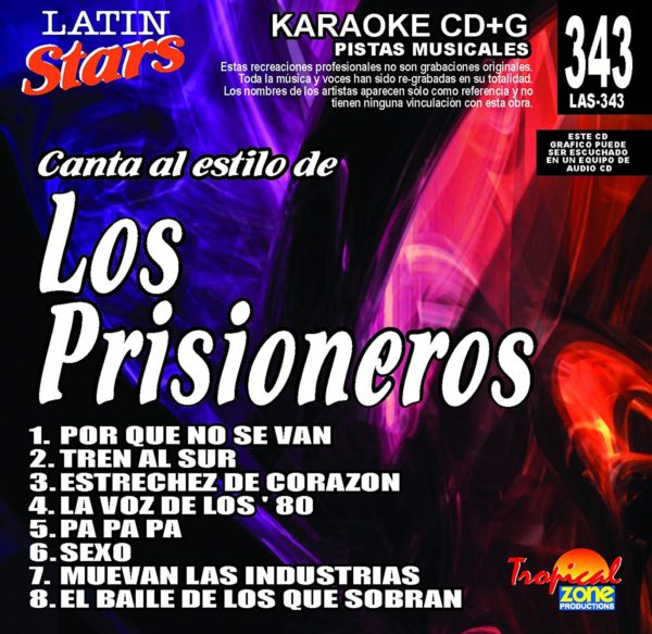 Los Prisioneros LAS 343 Karaoke Lovers