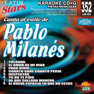 Pablo Milanes LAS 352 Karaoke Lovers