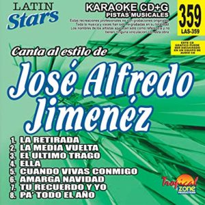 ose Alfredo Jimenez LAS 359 Karaoke Lovers