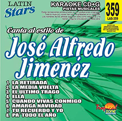 ose Alfredo Jimenez LAS 359 Karaoke Lovers