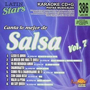 Salsa Vol. 7 LAS 386 Karaoke Lovers