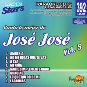 Jose Jose Vol. 5 LAS 392 Karaoke Lovers