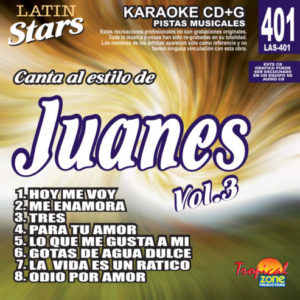 Juanes Vol. 3 LAS 401 Karaoke Lovers