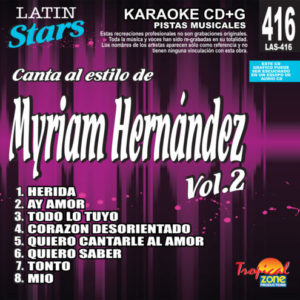 Myriam Hernandez Vol. 2 LAS 416 Karaoke Lovers