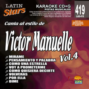 Victor Manuelle Vol. 4 LAS 419 Karaoke Lovers