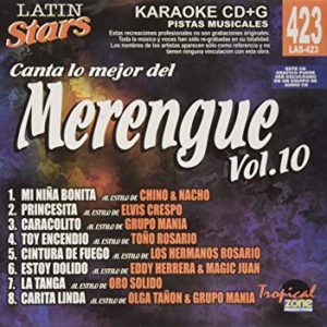 Merengue Vol. 10 LAS 423 Karaoke Lovers