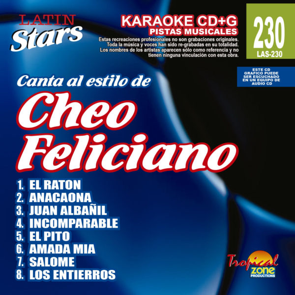 Cheo Feliciano LAS 230 Karaoke Lovers