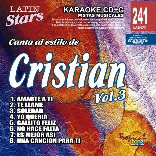 Cristian Vol. 3 LAS 241 Karaoke Lovers