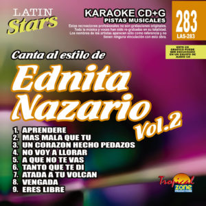 Ednita Nazario Vol. 2 LAS 283 Karaoke Lovers