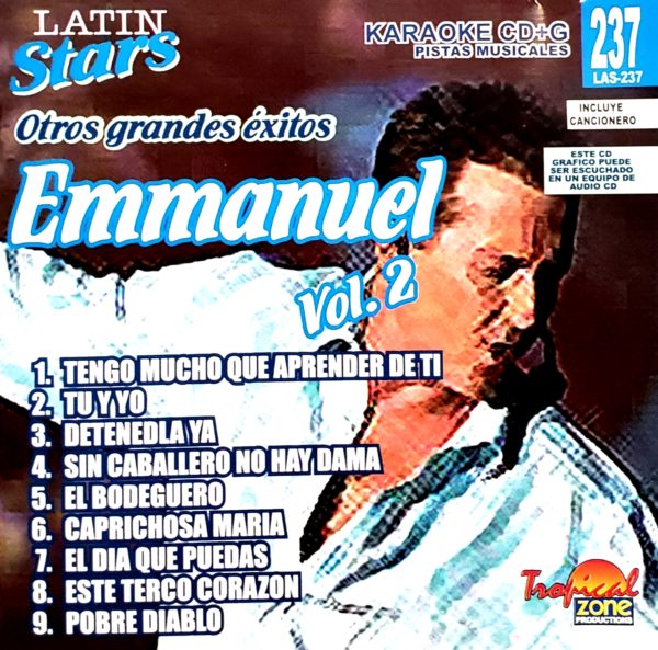 Emmanuel Vol. 2 LAS 237 Karaoke Lovers