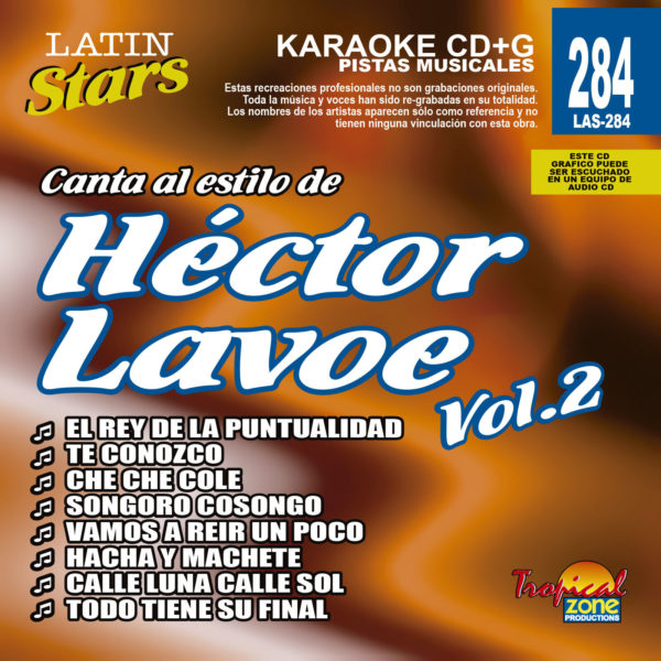 Hector Lavoe Vol. 2 LAS 284 Karaoke Lovers