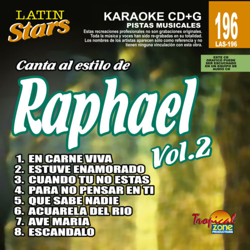 Raphael Vol. 2 LAS 196 Karaoke Lovers