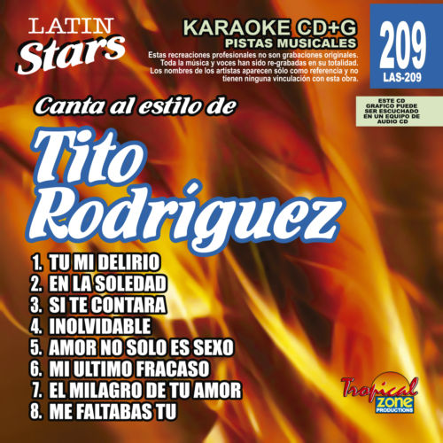 Tito Rodriguez LAS 209 Karaoke Lovers