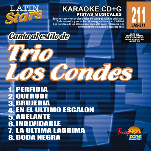 Trio Los Condes LAS 211 Karaoke Lovers