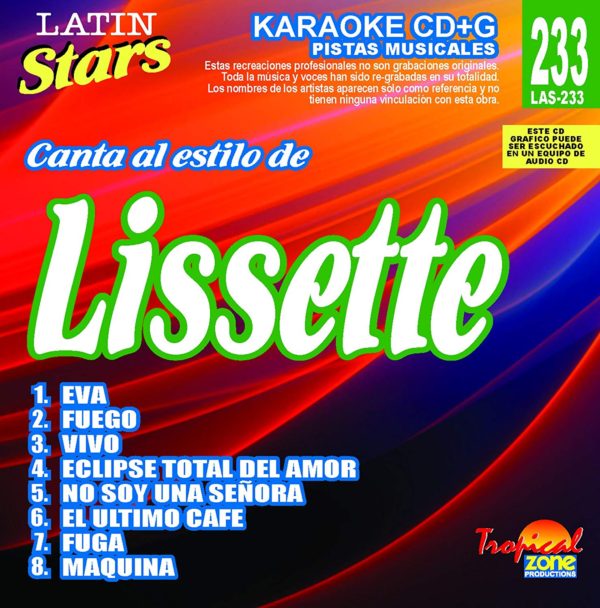 Lissette LAS 233 Karaoke Lovers