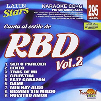 RBD Vol. 2 LAS 295 Karaoke Lovers