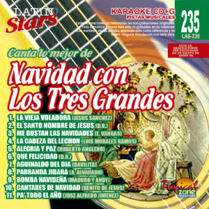 Navidad Con Los Tres Grandes LAS 235 Karaoke Lovers