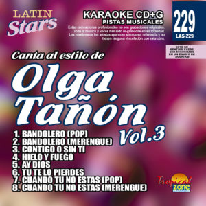 Olga Tanon Vol. 3 LAS 229 Karaoke Lovers