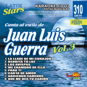 Juan Luis Guerra Vol. 3 LAS 310 Karaoke Lovers