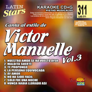 Victor Manuelle Vol. 3 LAS 311 Karaoke Lovers