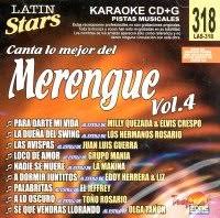 Merengue Vol. 4 LAS 318 Karaoke Lovers