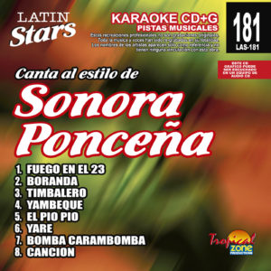 Sonora Poncena LAS 181 Karaoke Lovers