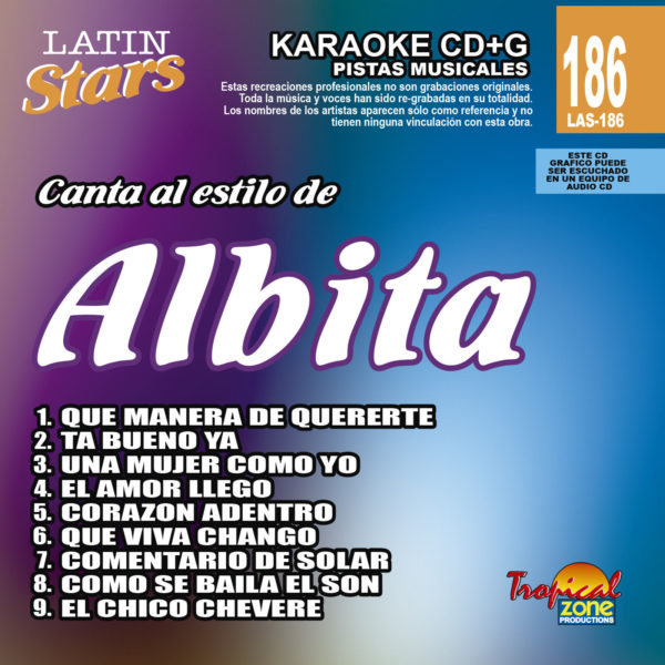Albita LAS 186 Karaoke Lovers