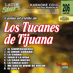 Los Tucanes De Tijuana LAS 206 Karaoke Lovers